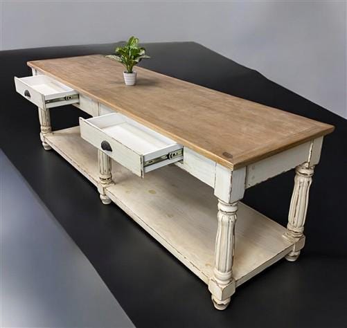 Home & Living > Furniture > Dining Room Furniture > Kitchen Islands - 8' Kitchen Island with Drawers, Store Counter, Store...