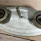 2 Lamp Ceiling Flush Mount Light Fixture, Vintage John Virden Value Lighting