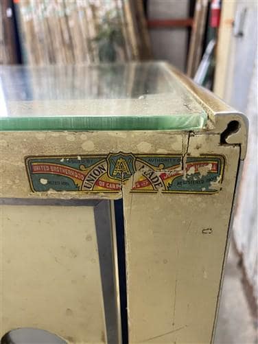 Home & Living > Storage & Organization - Castle Showcase Co Display Case, Vintage Floor Showcase, Retail Store Counter, A...
