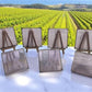 Art & Collectibles > Glass Art > Suncatchers - Luxfer Prism Purple Plaine Glass Tiles, Architectural Salvage Tiles, Luxfer...