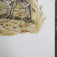 Ernest Hart, German Pointers, Signed Dog Print, 28x22, Wade Collection, Plate 3