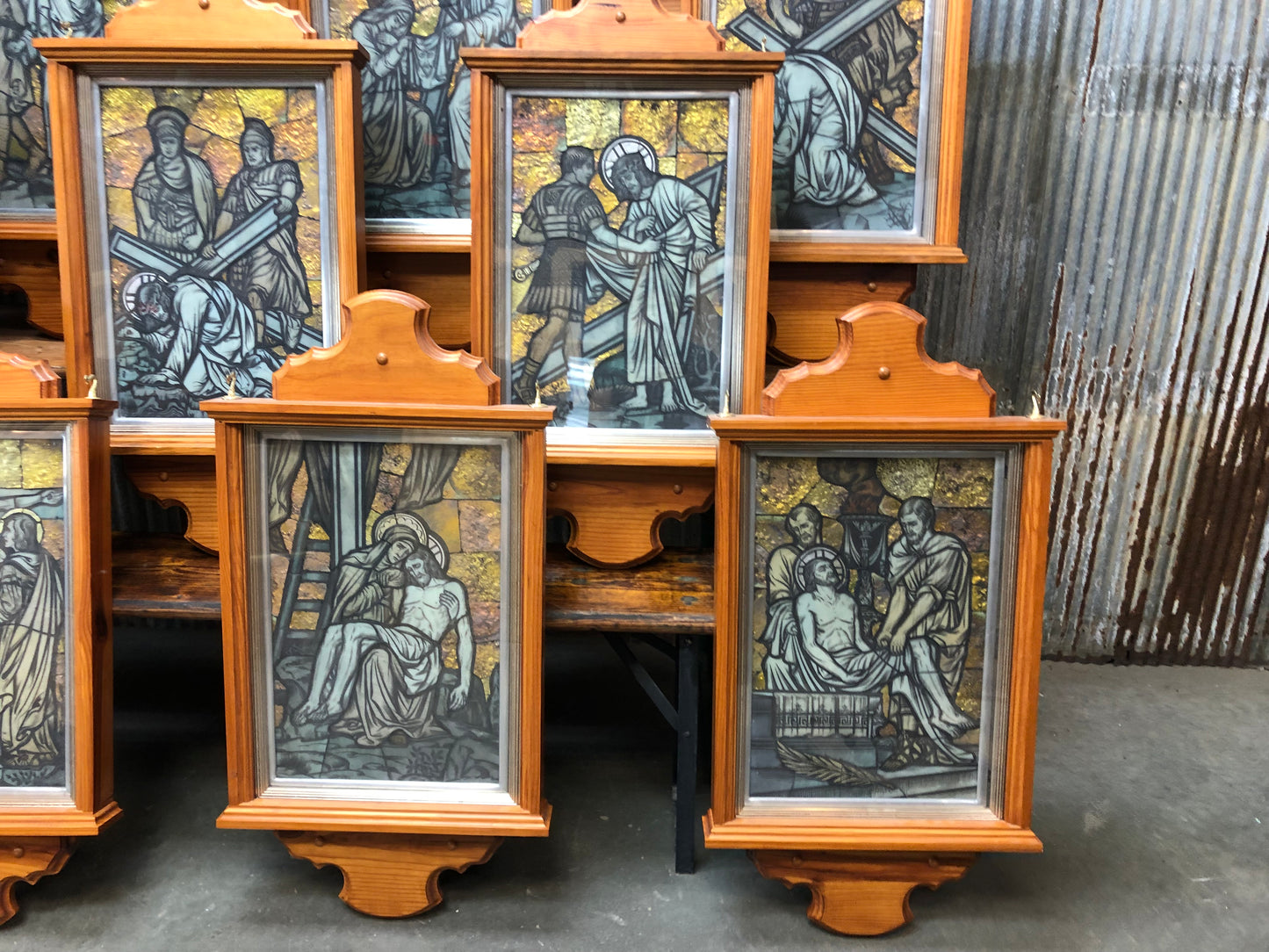 Home & Living > Spirituality & Religion > Religious Statuary - Stations of the Cross, Catholic Church, The Way of the Cros...
