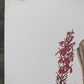 Art & Collectibles > Prints > Lithographs - Maryrose Wampler, Cardinal Flower Sunflower Signed Print 28x22 Wall Art Plate...