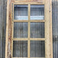 Antique French Single Door (24.75x95) Glass Pane Door with Jamb, Encased Door T1