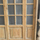 Antique French Double Doors (71x88) Frosted Glass European SideLite Jamb C10