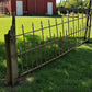 Home & Living > Outdoor & Gardening > Garden Decoration > Yard Art - Wrought Iron Vintage Fence Panel (95x36.5) Architectu...