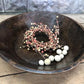 Home & Living > Kitchen & Dining > Kitchen Decor > Centerpieces & Table Decor > Centerpieces - Dark Wood Bowl, Rustic Farm...
