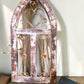 Windows - Arched Rustic Metal Wood Window Frame, Vintage Inspired Wall Decor, Heart Scroll by The Old Grainery (2020-Now,...