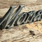 1975 Ford Mercury Monarch Script Emblem, D54B-6B114A Badge, Vintage Ford Sign,