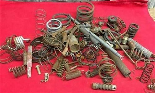 Spring Coils - Lot Compression Tension Springs, Spiral Coil Steampunk, Art Craft Supplies h, by The Old Grainery (arts and...