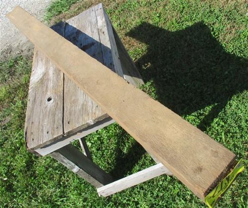 Reclaimed Barn Beam Wood Shelf, Architectural Salvage Fireplace Mantel a72,