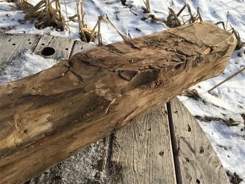 Reclaimed Barn Beam Wood Shelf, Architectural Salvage, Fireplace Mantel a78