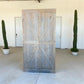 Reclaimed Sliding Barn Wood Door, Amish Handcrafted Door, Rustic Farmhouse Door,