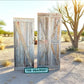 Reclaimed Sliding Barn Wood Door, Amish Handcrafted Door, Rustic Farmhouse Door,
