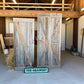 Amish Crafted Barn Doors from Reclaimed Wood, Rustic Country Farmhouse Doors