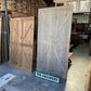 Rustic Reclaimed Barn Wood Door Set, Handmade Amish Sliding Barn Doors Farmhouse