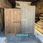 Rustic Reclaimed Barn Wood Door Set, Handmade Amish Sliding Barn Doors Farmhouse