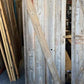 Rustic Reclaimed Barn Wood Door Set, Handmade Amish Sliding Barn Doors Farmhouse