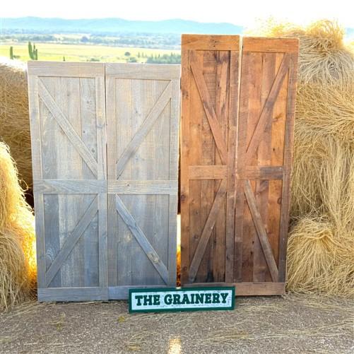 Door - Custom Handmade Barn Doors, Reclaimed Wood Amish Sliding Doors, Rustic Farmhouse by The Old Grainery (Amish handcra...