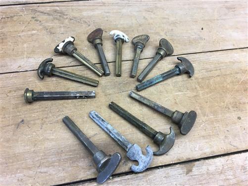 Door Hardware - Vintage Door Knob Spindles, Door Knob Shaft, Repurpose, Architectural Salvage B, by The Old Grainery