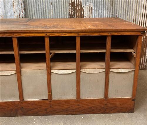 Store Counter, Quick Service Display Case C.M. Dreher Mfg, Seed Candy Cabinet A