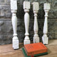 4 Balusters White Wood Architectural Salvage Spindles Porch Post House Trim A10
