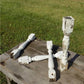 4 Balusters White Wood Architectural Salvage Spindles Porch Post House Trim Z,