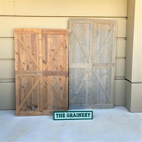 Sliding Barn Door, Amish Custom Made To Order, Farmhouse Door A3