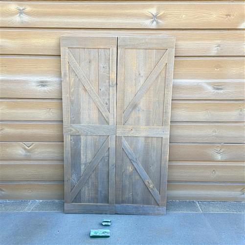 Barn Door - Sliding Barn Door, Amish Custom Made To Order, Farmhouse Door A6 by The Old Grainery (barn doors, distressed,...