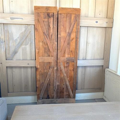 Barn Door - Sliding Barn Door, Amish Custom Made To Order, Farmhouse Door A6 by The Old Grainery (barn doors, distressed,...