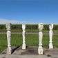 4 Balusters Painted Wood Architectural Salvage Spindles Porch House Trim A14,
