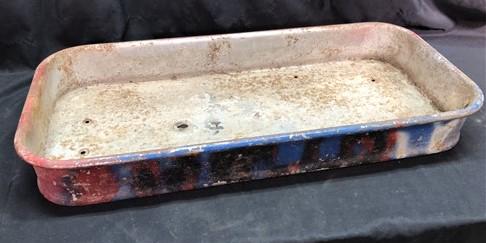 Toys & Games > Toys > Push & Pull Toys > Wagons - Little Red Wagon Bed Only, Wagon Pull Toy Part, Rustic Vintage Radio Fly...