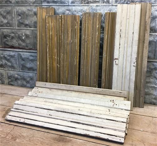 salvage wood trim - Wood Trim Pieces, Architectural Salvage, Reclaimed Vintage Wood Baseboard S, by The Old Grainery (Unbr...