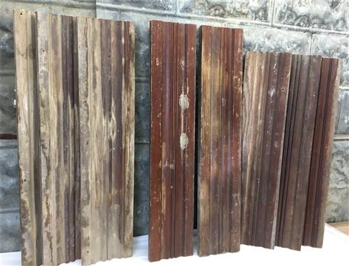 Well pump - Wood Trim Pieces, Architectural Salvage, Reclaimed Vintage Wood Baseboard U by The Old Grainery (Board, Brown,...