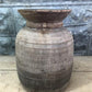 Wood Pot, Round Water Jug, Planter Urn, Flower Frog Display, Farmhouse Box, H