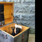Brass Ashcroft Dead Weight Gauge Tester Tool Type 1300 Vintage Garage Equipment,