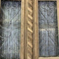 Antique French Double Doors (52x103.5) European Doors, Iron Wood Doors, R14