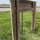 Antique Fireplace Mantel Surround (55x49.25) Architectural Salvage Rustic, A99