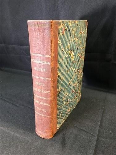 Book - 1859-60 Congressional Globe Debates Proceedings 36th Congress 1st Session Vol 4, by The Old Grainery (1859, 1860, 1...