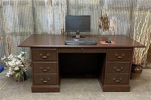 Desk - Executive Office Desk, Library Desk, Law Office Desk, Home Office Furniture, A by The Old Grainery