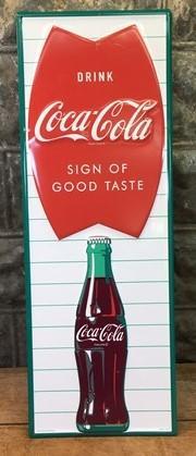 Drink Coca Cola Sign Good Taste, Metal Advertising Sign, Coca Cola Decor