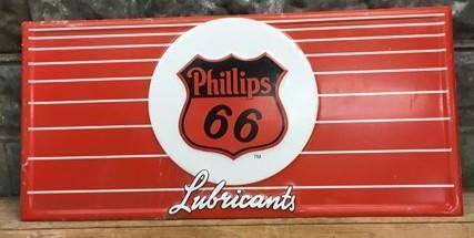 Signs - Phillips 66 Lubricants Sign, Metal Advertising Sign, Oil Service Station Sign by The Old Grainery (advertising sig...
