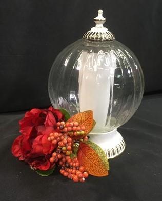 Elegant Ceiling Mount Light Fixture, Cream Gold Metal Vintage Lighting