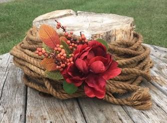 Hemp rope - Over 80' Hemp Rope 1/2" Diameter Used Pulled Hay Carrier Barn Vintage Decor A8 by The Old Grainery (80in lengt...