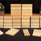 Sample Size Wood Baseboard Crown Molding, Art Craft Supply Wood Trim,