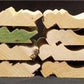 Sample Size Wood Baseboard Crown Molding, Art Craft Supply Wood Trim,