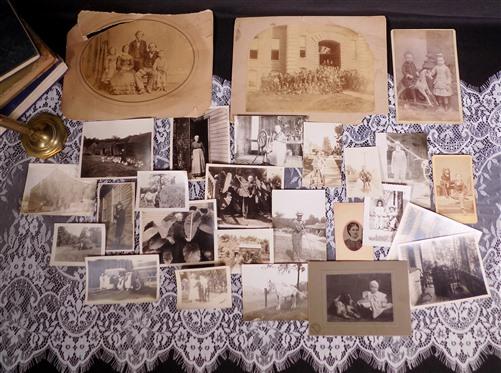 Civil War Era Tintype, Black White Sepia Children Baby Photos, Nurse Photos