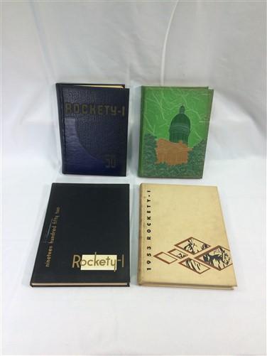 1950-56 Augustana College Yearbooks, Rockety 1, Rock Island Illinois, Genealogy