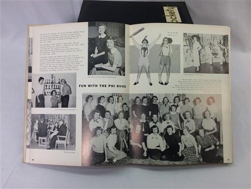 1950-56 Augustana College Yearbooks, Rockety 1, Rock Island Illinois, Genealogy