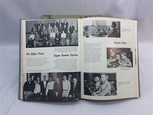 1950-56 Augustana College Yearbooks, Rockety 1, Rock Island Illinois, Genealogy